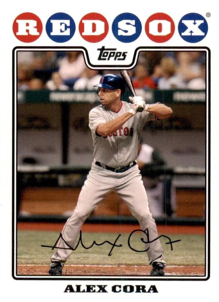 Alex Cora 2008 topps