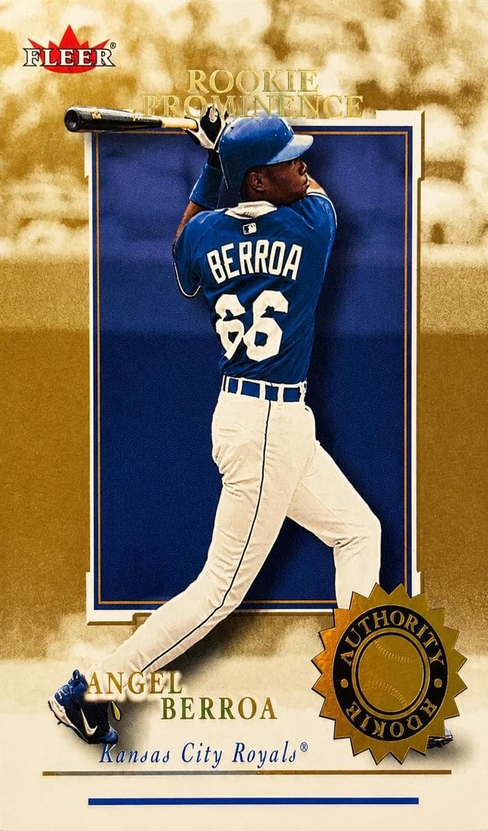 Angel Berroa 2001 fleer Fleer Authority