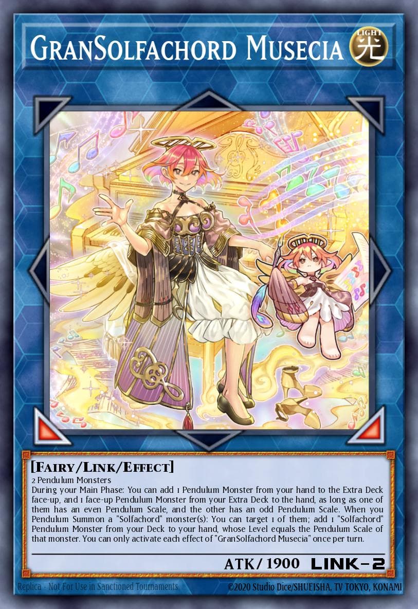GranSolfachord Musecia 2021 Yu-Gi-Oh! Dawn of Majesty 1st Edition