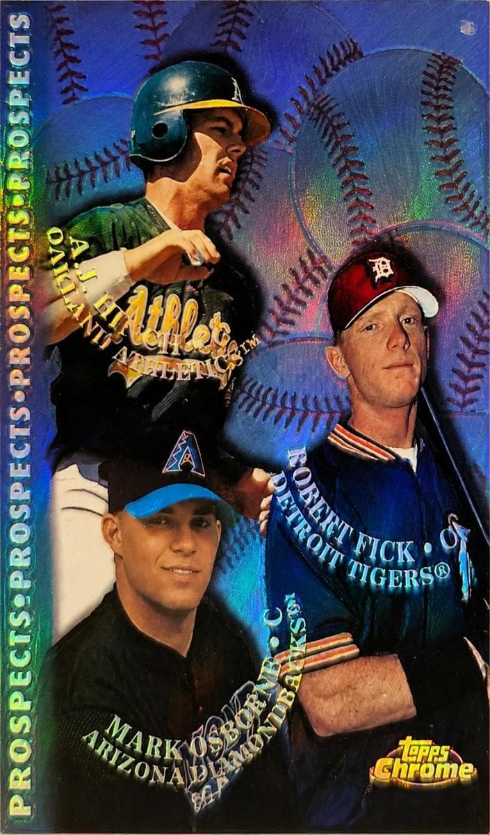 A.J. Hinch 1998 topps Chrome