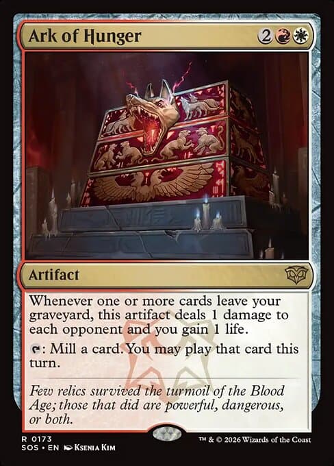 Ark of Hunger 2026 Magic: The Gathering Secrets of Strixhaven Foil