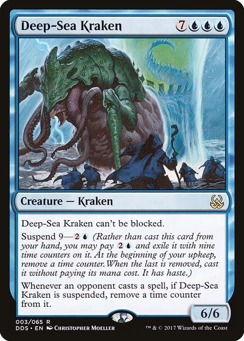 Deep-Sea Kraken 2017 Magic: The Gathering