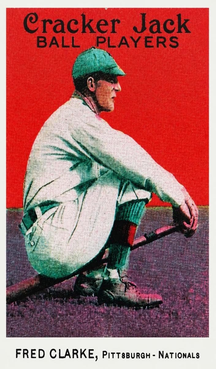 Fred Clarke 1915 unknown Cracker Jack