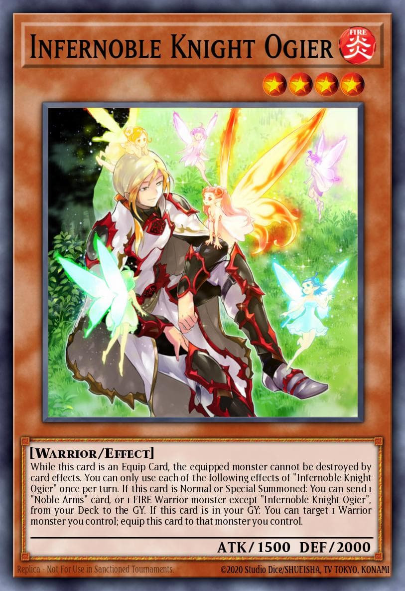 Infernoble Knight Ogier #ROTD-EN013