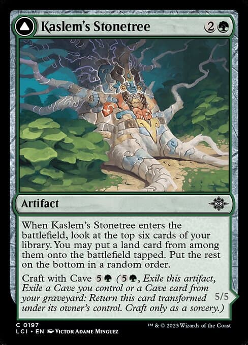 Kaslem's Stonetree // Kaslem's Strider #197