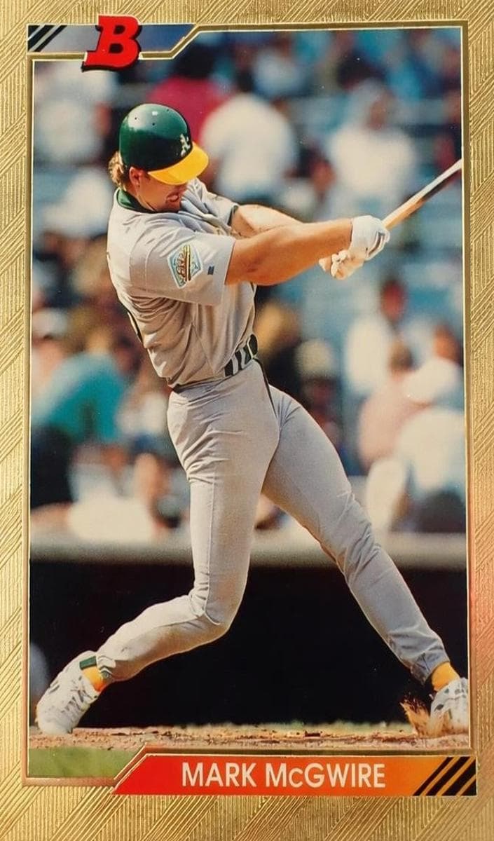 Mark McGwire 1992 bowman
