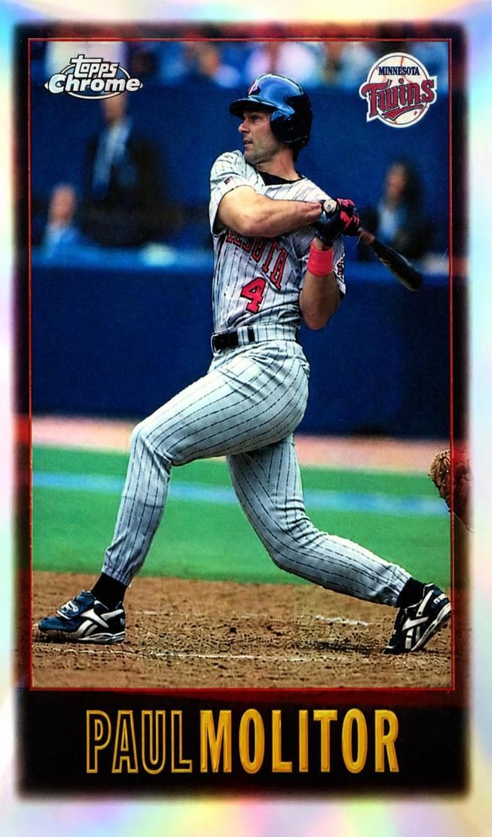 Paul Molitor 1997 topps