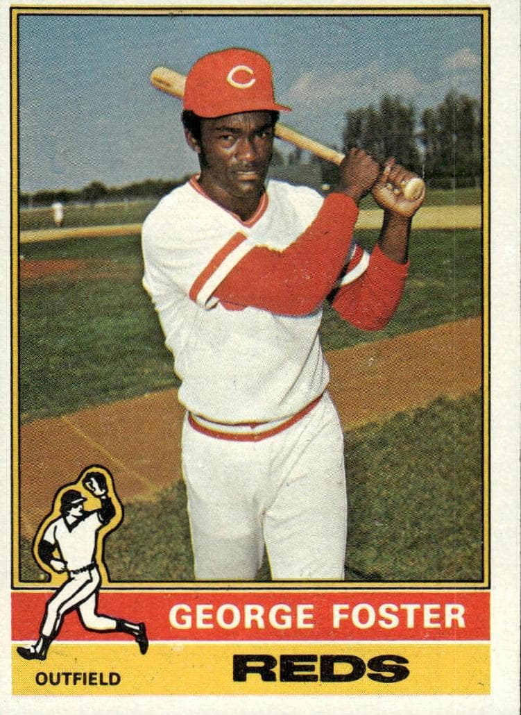 George Foster 1976 topps