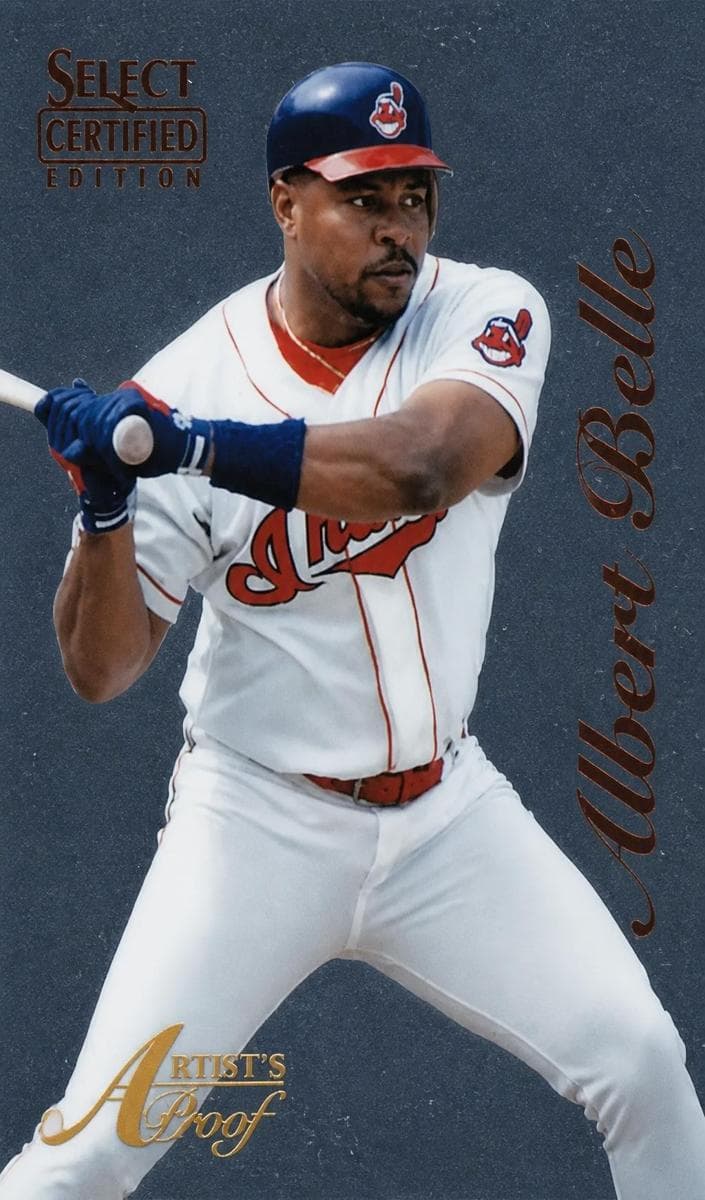 Albert Belle 1996 panini