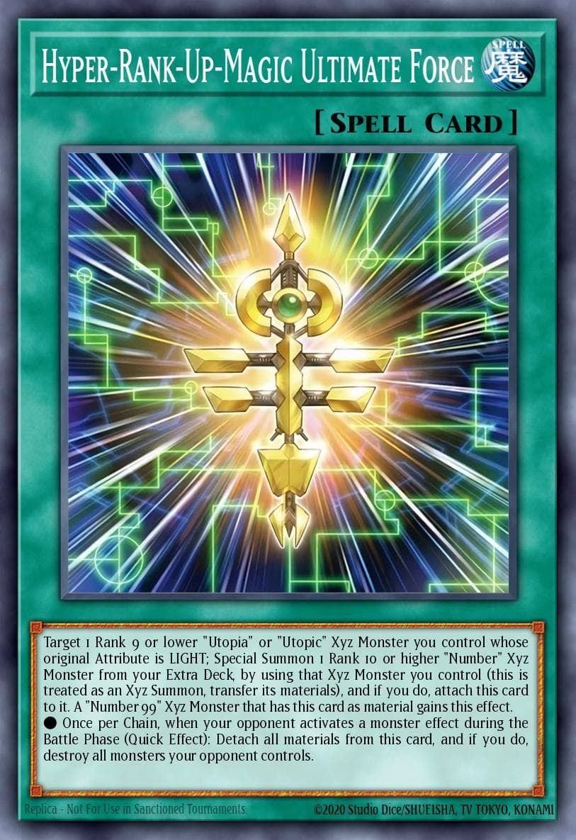 Hyper-Rank-Up-Magic Ultimate Force 2026 Yu-Gi-Oh! Japanese Limit Over Collection: Rivals Prismatic Secret Rare