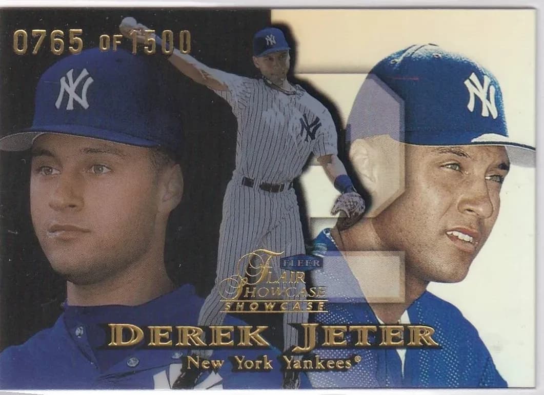 Derek Jeter 1999 unknown Flair Showcase