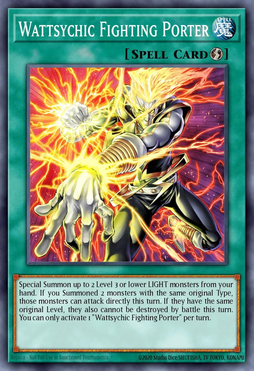 Wattsychic Fighting Porter 2023 Yu-Gi-Oh! Age of Overlord