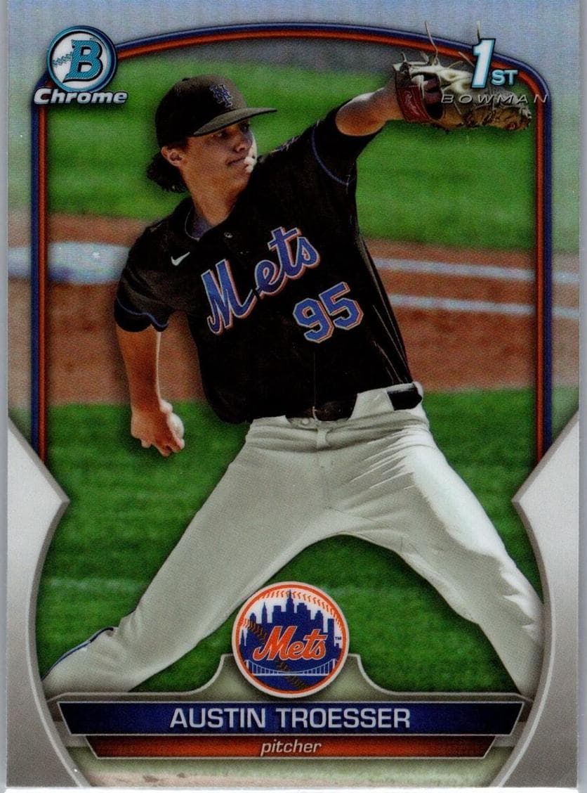 Austin Troesser trading card