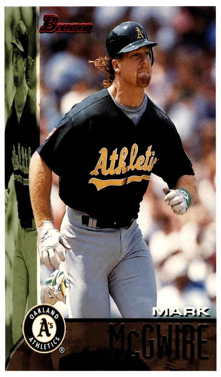 Mark McGwire 1995 bowman Bowman