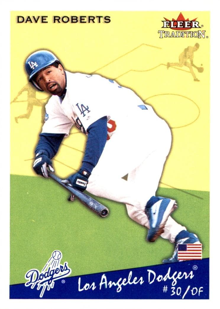 Dave Roberts 2002 fleer Fleer Tradition Update