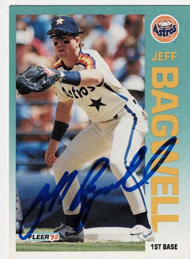Jeff Bagwell 1992 fleer Fleer