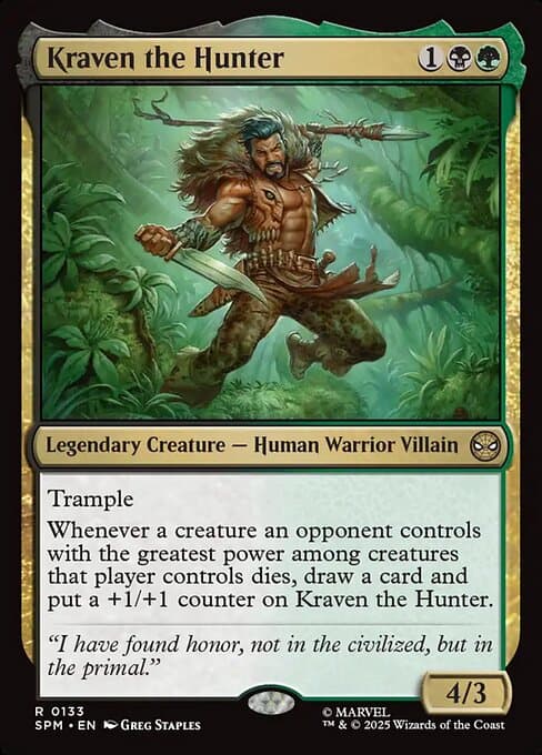 Kraven the Hunter #133