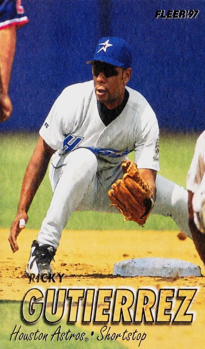 Ricky Gutierrez 1997 fleer Fleer