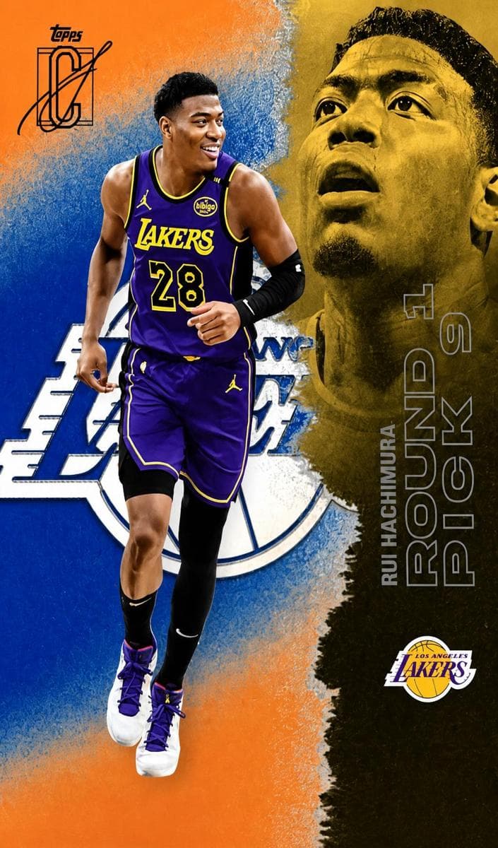 Rui Hachimura trading card
