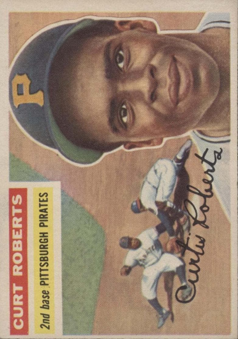 Curt Roberts 1956 topps Topps