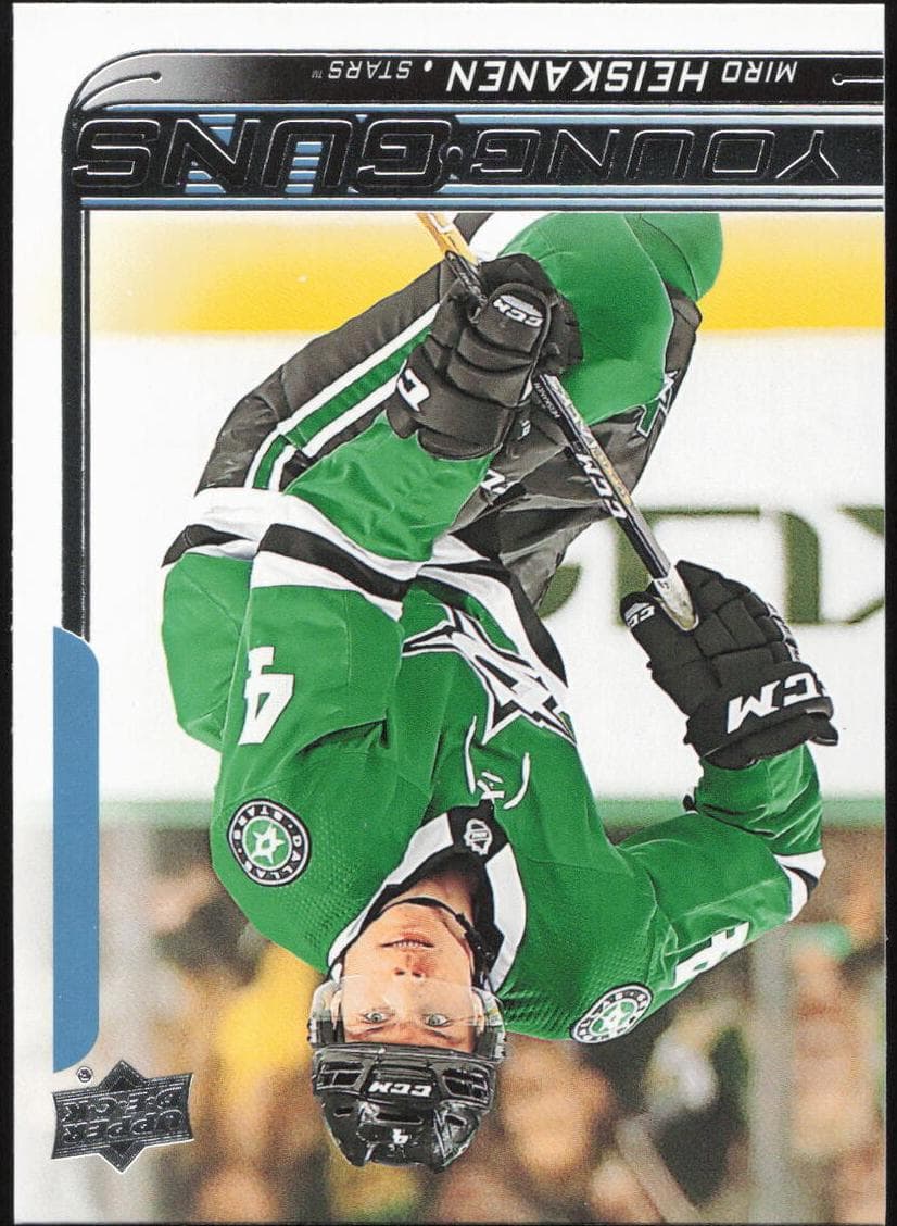 Miro Heiskanen trading card