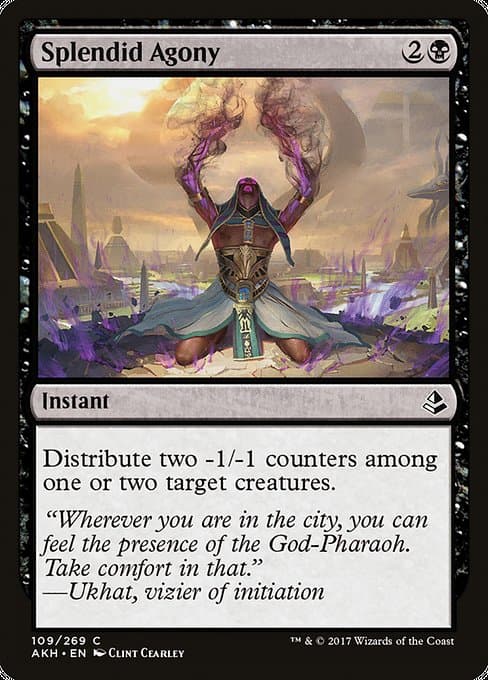 Splendid Agony 2017 Magic: The Gathering Amonkhet