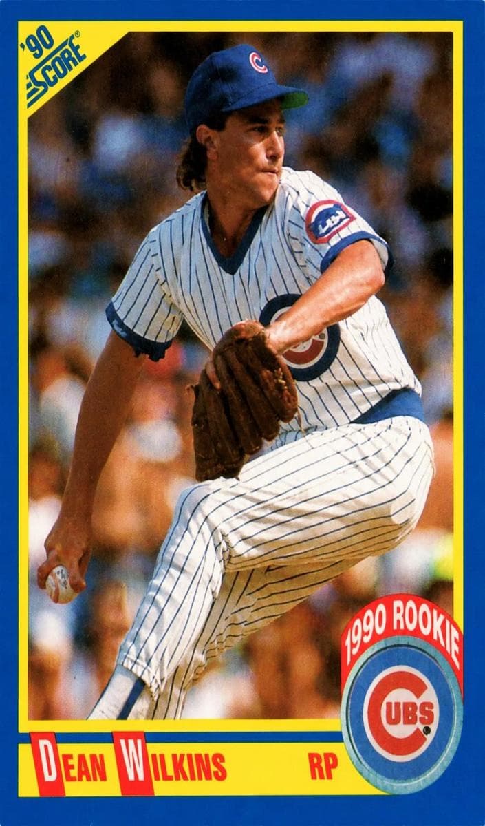 Dean Wilkins trading card