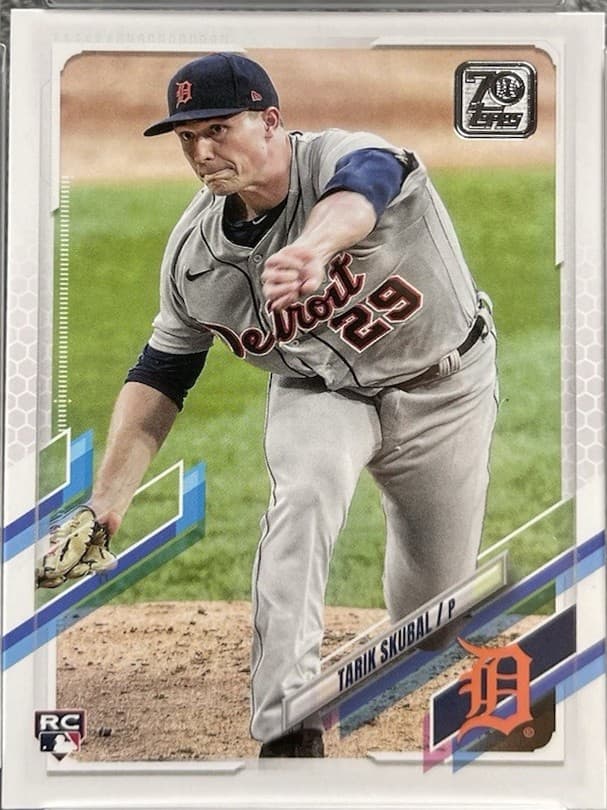 Tarik Skubal Detroit 2021 Topps
