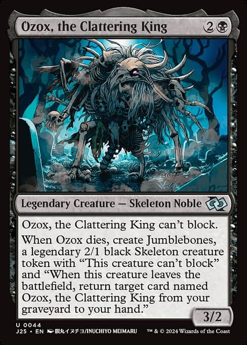 Ozox, the Clattering King #44