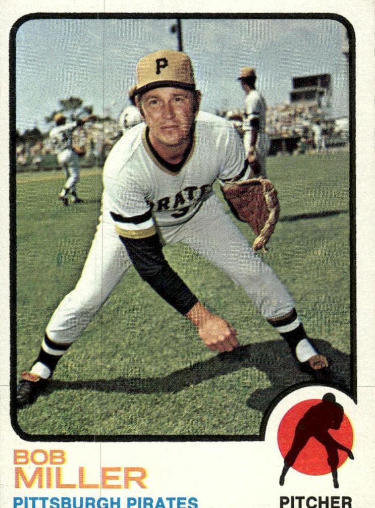 Bob Miller 1973 topps Topps