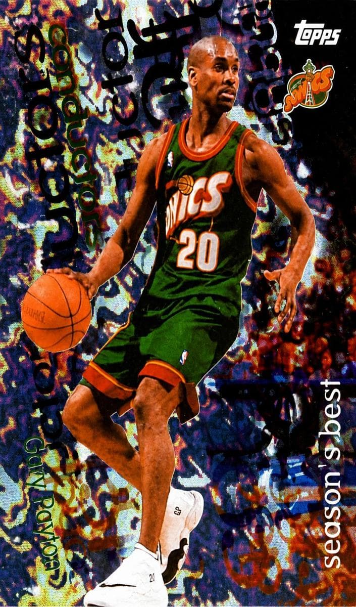 Gary Payton 1999 topps Topps