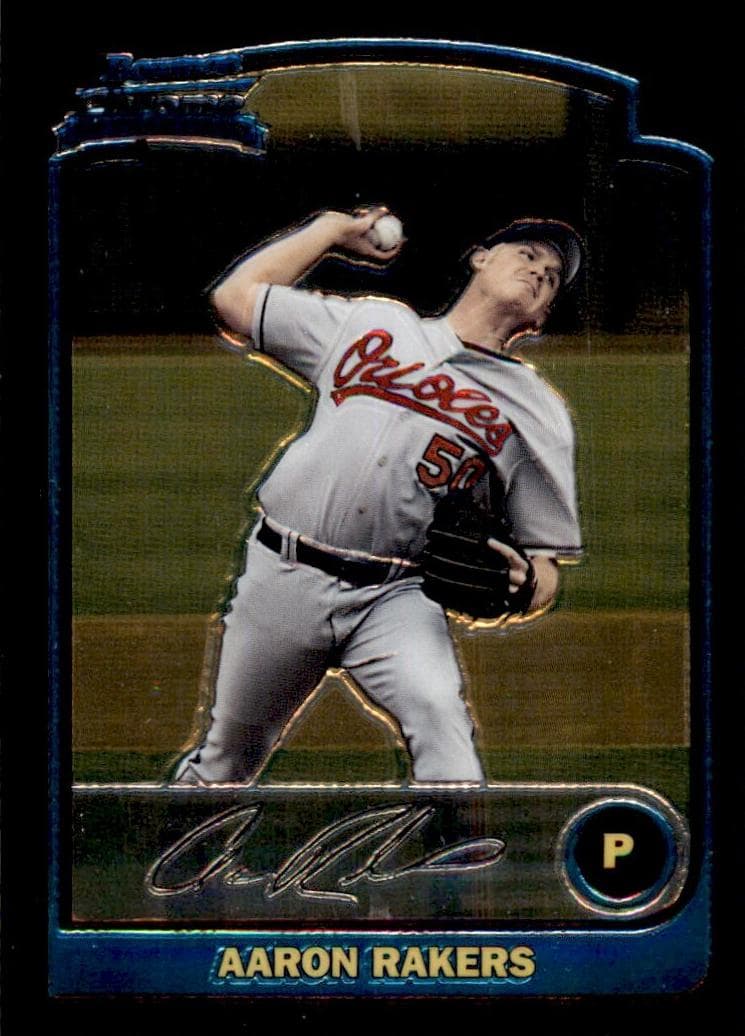 Aaron Rakers trading card