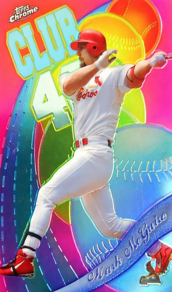 Mark McGwire 1999 topps Topps Chrome
