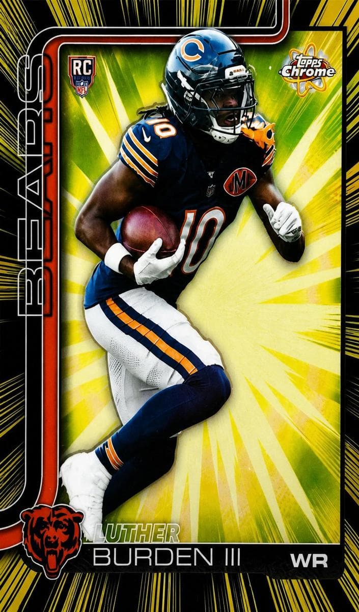 Luther Burden III 2025 topps Topps Chrome