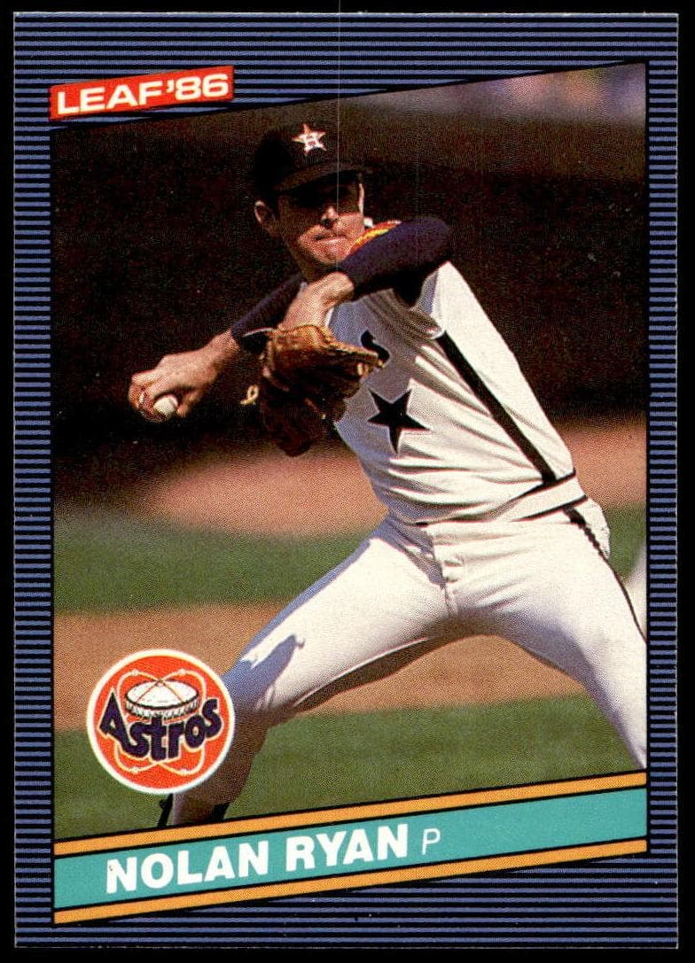 Nolan Ryan 1986 leaf