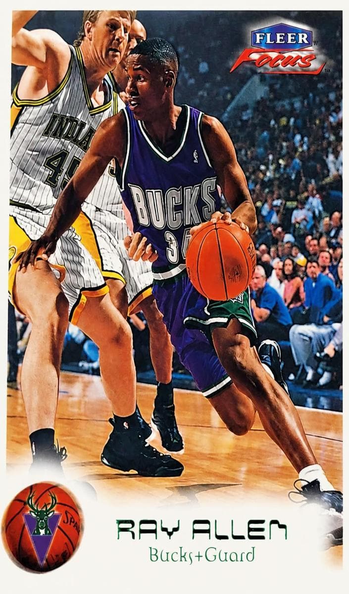 Ray Allen 1999 fleer Focus