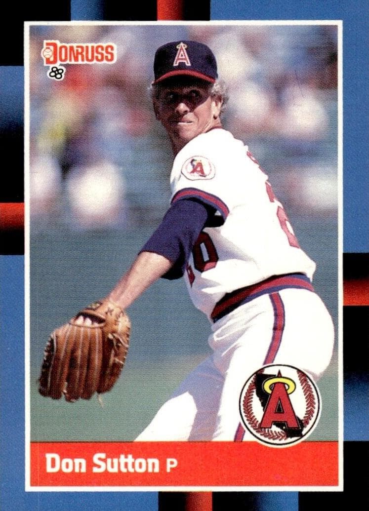 Don Sutton 1988 panini Donruss