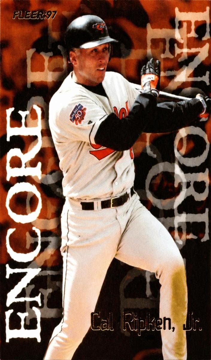 Cal Ripken, Jr. 1997 fleer Fleer