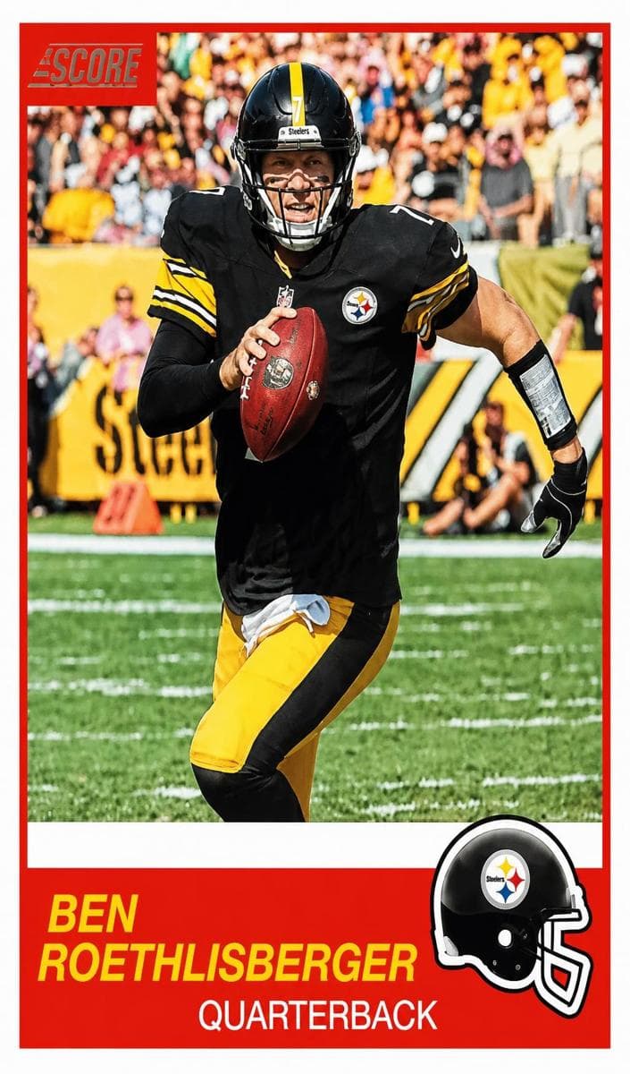 Ben Roethlisberger 2019 panini Score