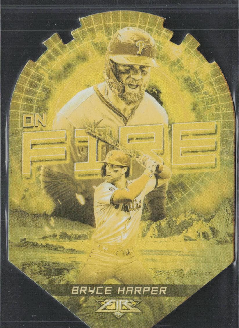 Bryce Harper 2022 topps Topps Fire