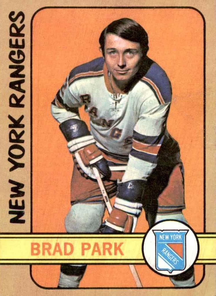 Brad Park 1972 topps Topps
