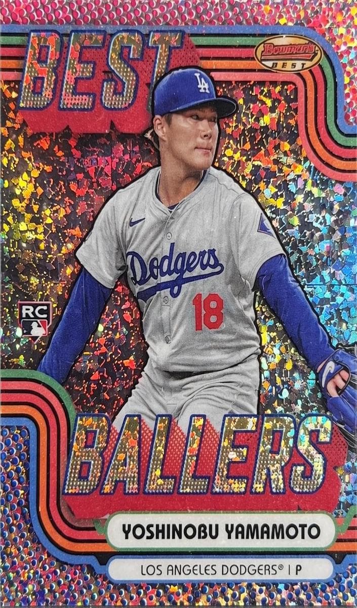 Yoshinobu Yamamoto 2024 bowman Bowman's Best