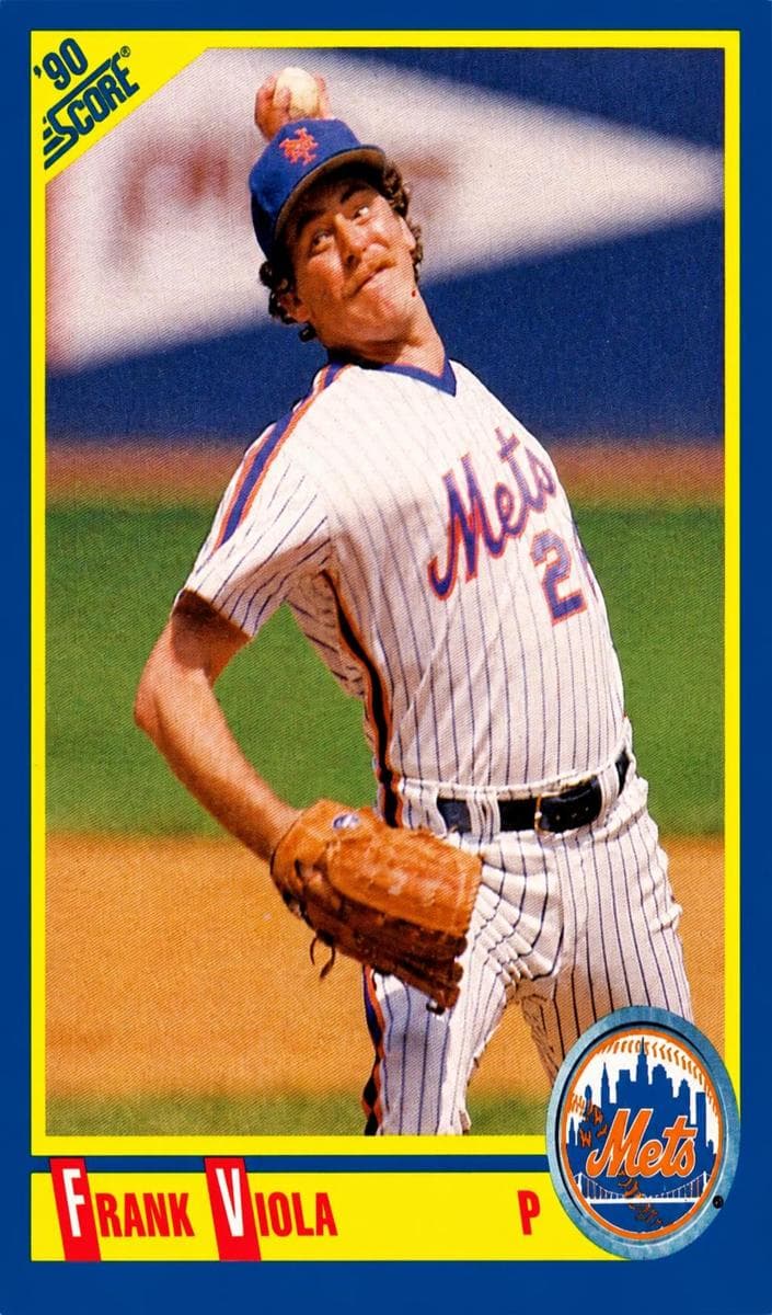 Frank Viola 1990 panini Score