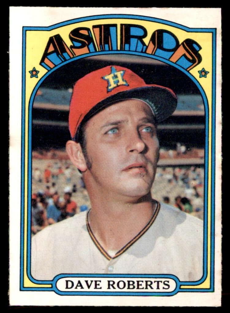 Dave Roberts 1972 topps O-Pee-Chee