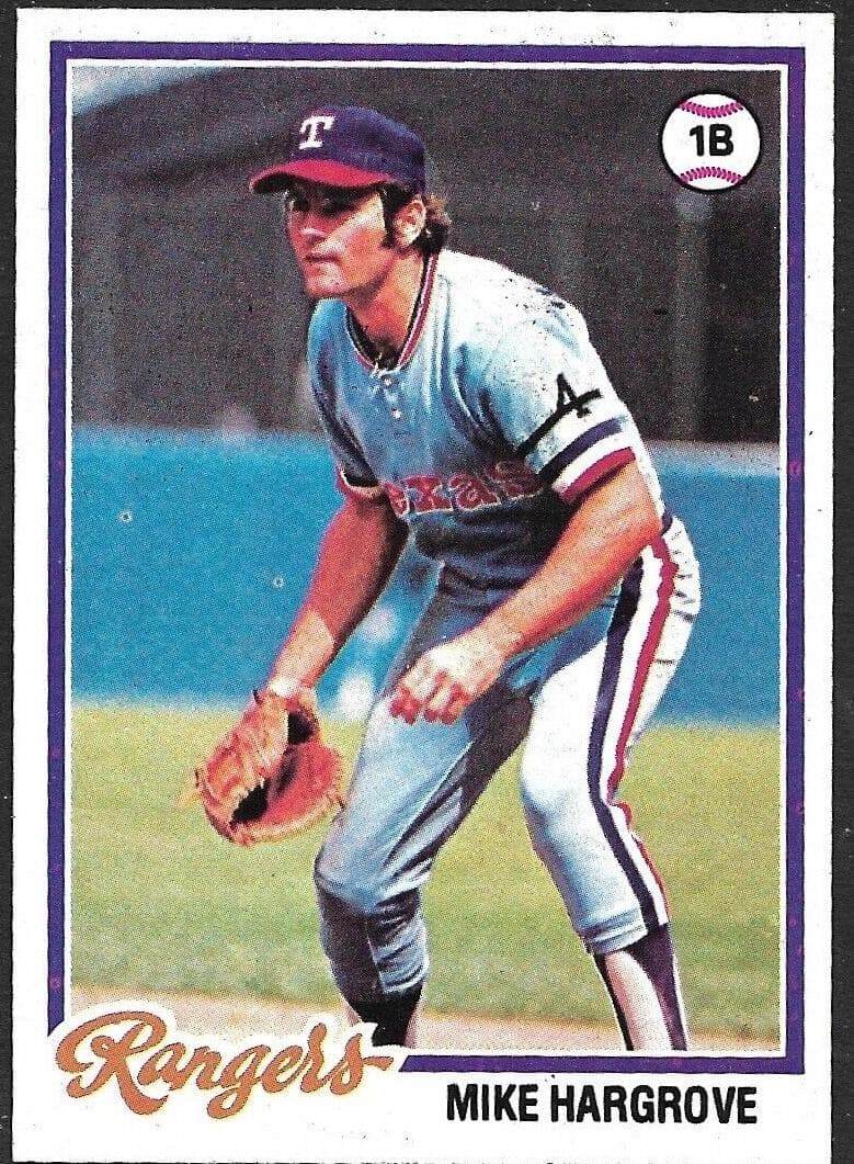 Mike Hargrove 1978 topps Topps