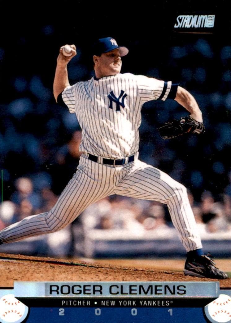 Roger Clemens 2001 unknown