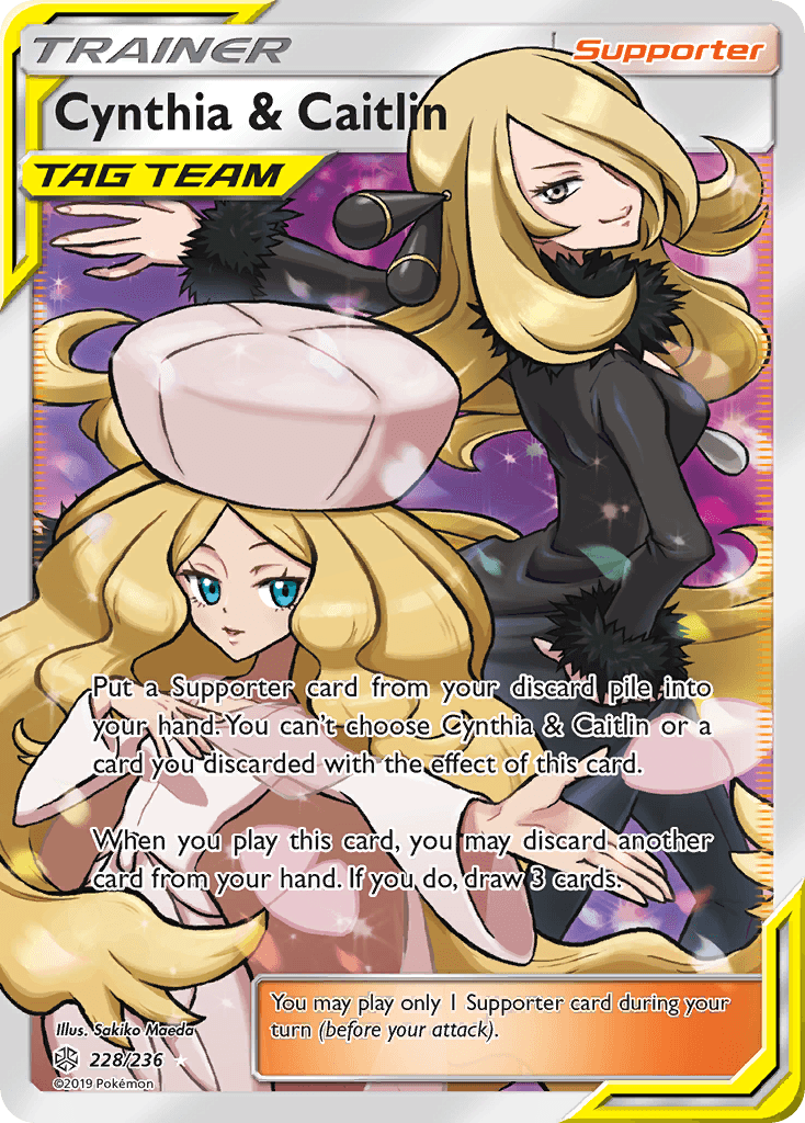 Cynthia & Caitlin 2023 Pokemon