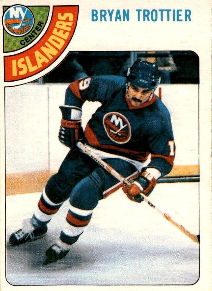 Bryan Trottier 1978 topps O-Pee-Chee