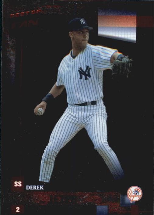 Derek Jeter 2002 panini Donruss Best of Fan Club