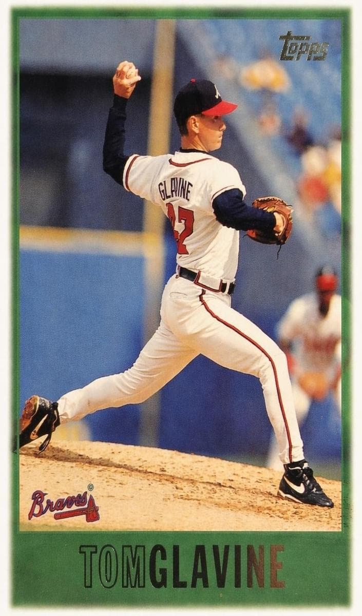 Tom Glavine 1997 topps Topps